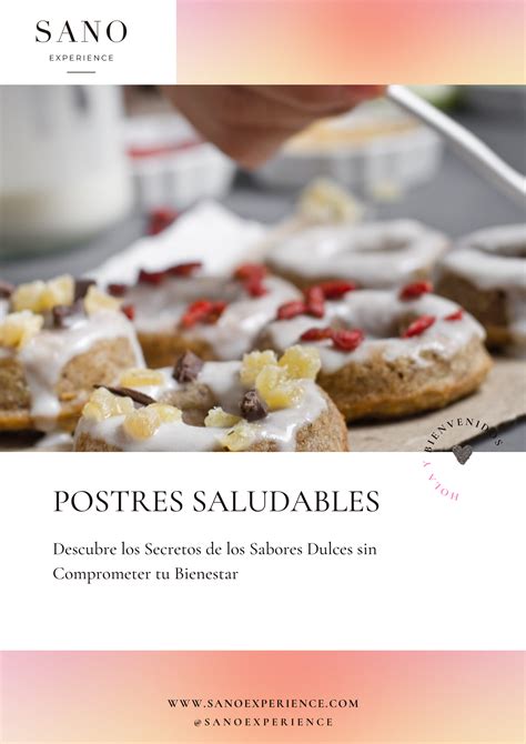 Taller De Postres Saludables Sano Experience