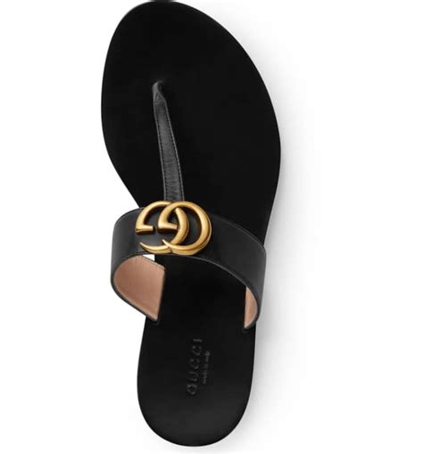 Gucci Marmont T Strap Sandal Best Everyday Sandals Popsugar Fashion