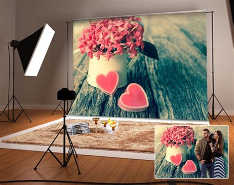 Mohome Valentines Day Backgrounds Ancient Wood Floor Photography