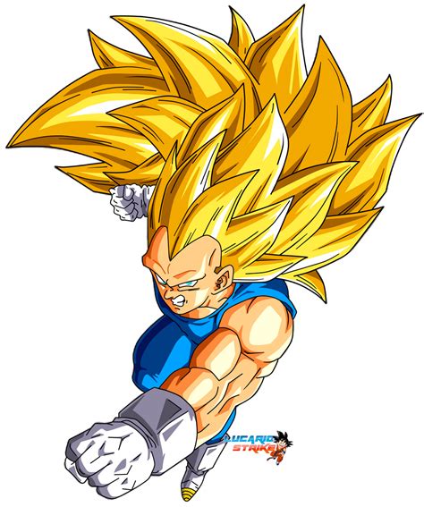 Vegeta Ssj3 By Lucario Strike On Deviantart