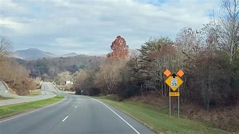 North Carolina Driving North On US Hwy 441 Video 2 Monday November 7th