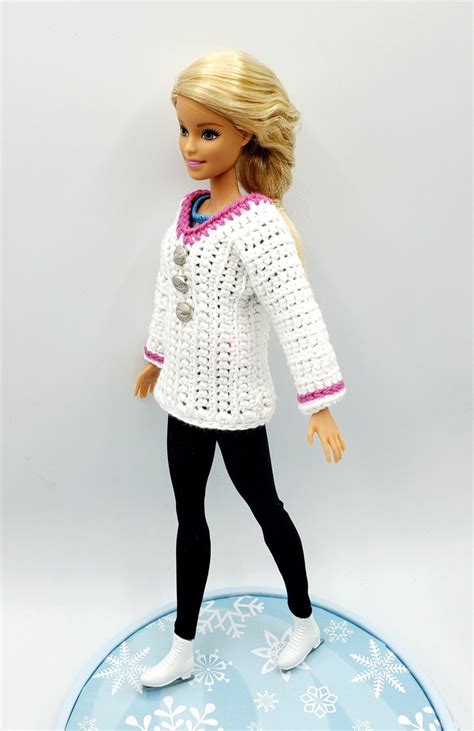 Barbie Sweater and Hat - HandmadebyRaine