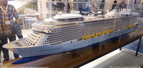 Quantum Of The Seas Class Cruise Ship Models Scale Off