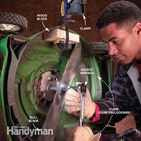 How To Sharpen Mower Blades With An Angle Grinder Artofit