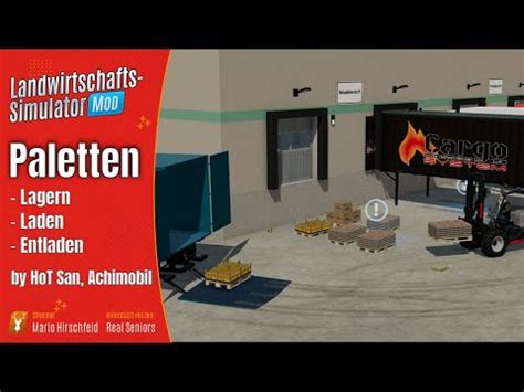 HoT Produktions Paletten Lager V1 0 FS22 Mod