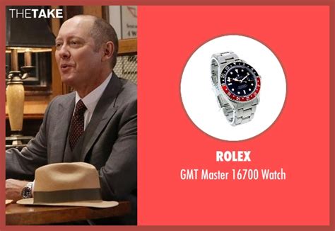 Raymond Red Reddington S Silver Rolex Gmt Master Watch From The