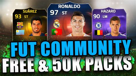 FUT Community Weekend 50K Packs Hunt RECORD BREAKER RONALDO FIFA 15