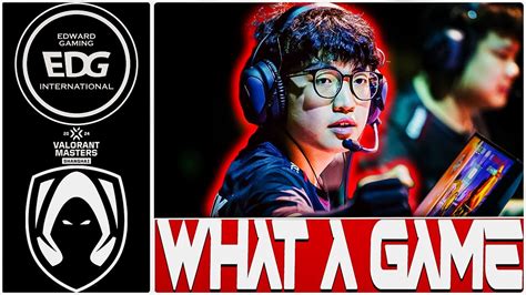 ZMJJKK Vs WO0T EDG Vs TH VCT Masters Shanghai VALORANT YouTube