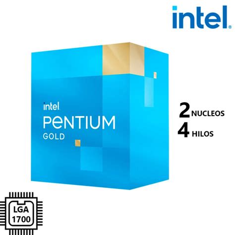 Procesador Intel Pentium Gold G7400 Bx80715g7400 3 70ghz 6mb Lga1700