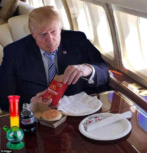 Donald Trumps Mcdonalds Celebration Meal Sparks A Photoshop Battle