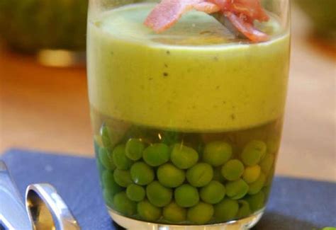 Recette Panna cotta aux petits pois et à la menthe 750g