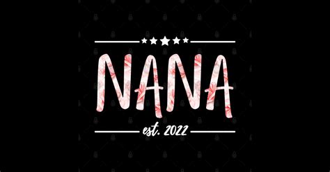 Nana Est 2022 Floral Print Nana Est 2022 Floral Print Sticker