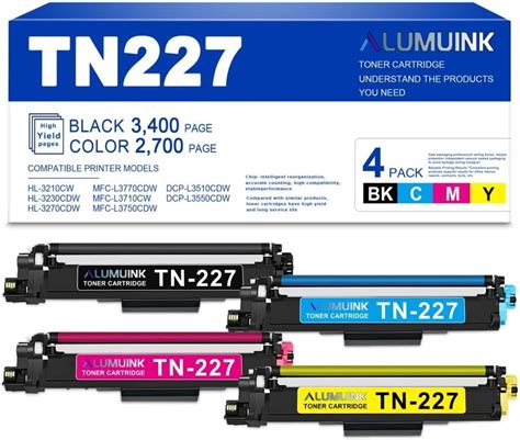 Amazon Alumuink Tn Tn High Yield Toner Cartridge Pack