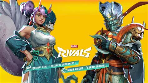 Get Marvel Rivals Lunar New Year Skins Moon Knight And Squirrel Girl