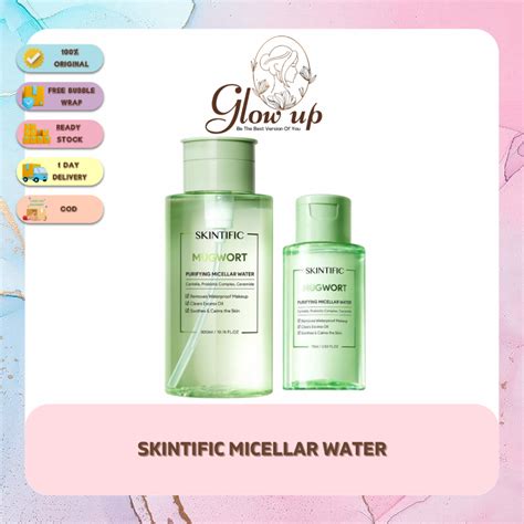 Jual SKINTIFIC Mugwort Purifying Micellar Water Shopee Indonesia