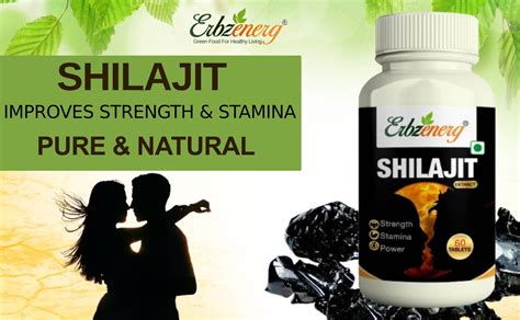 Shilajit Tablet Erbzenerg Sexual Supplements