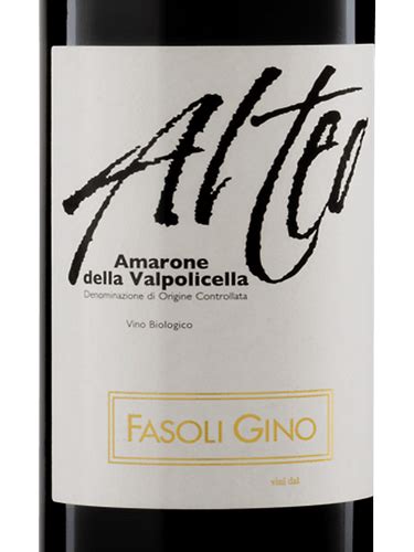 Fasoli Gino Alteo Amarone Della Valpolicella Vivino