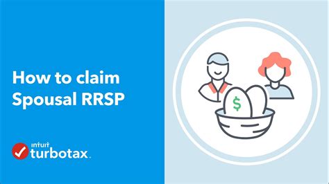 How To Claim Spousal Rrsp Turbotax Support Canada Youtube