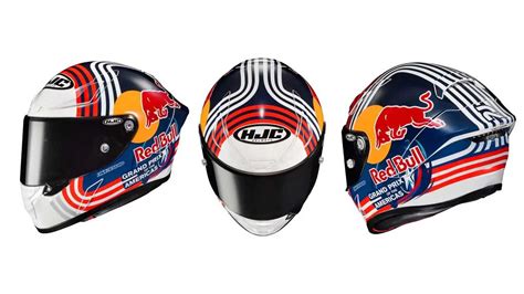 Hjc Introduces Rpha N Red Bull Austin Gp Replica Helmet