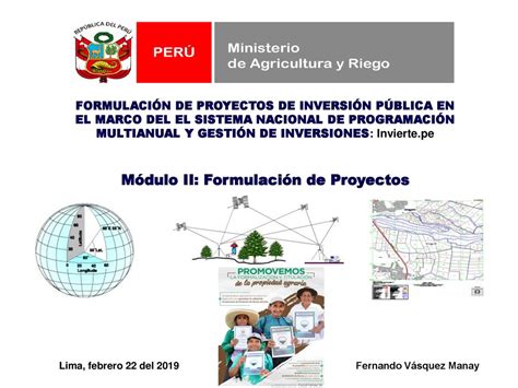 M Dulo Ii Formulaci N De Proyectos Ppt Descargar