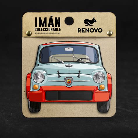 Iman De Heladera Decorativo Vintage Fiat Abarth Tcr