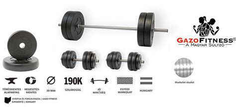 GazoFitness Hardcore Szett 69 Kg