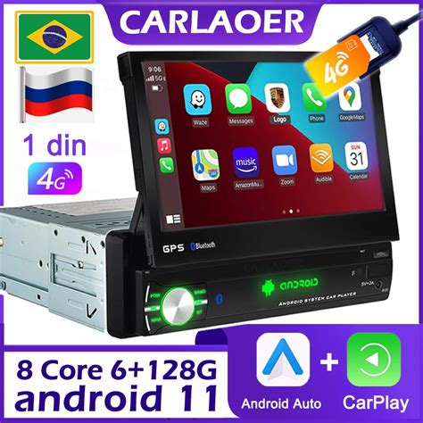 Radio Con GPS Para Coche Reproductor Multimedia Con Android 1 Din