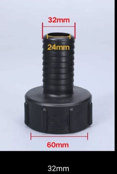 Redução adaptador espigão IBC 60 x 32 mm OFA OFA AMBIENTAL