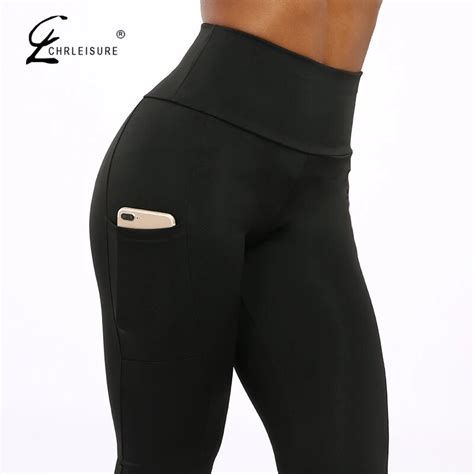 Chrleisure Push Up Fitness Leggings Women High Waist Workout Legging