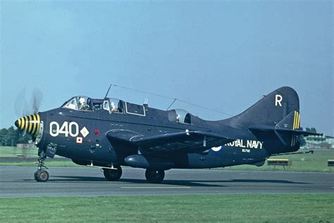 FAIREY GANNET COD4 XG790 ROYAL NAVY Taxing Out At Northolt Flickr