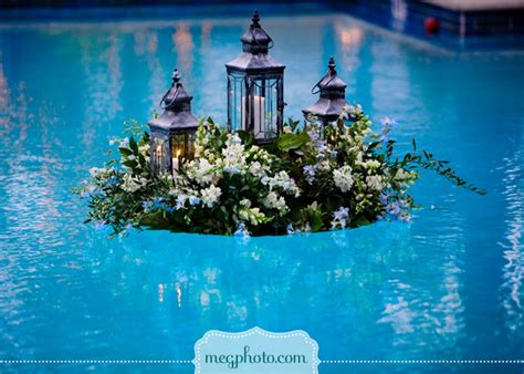 Floating Flowers For Pool Wedding Backyard Wedding I Ve Always