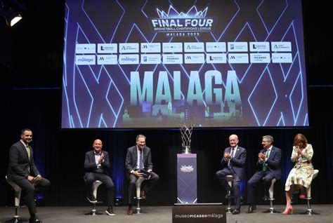 El sorteo de la Final Four de la BCL en Málaga en fotos