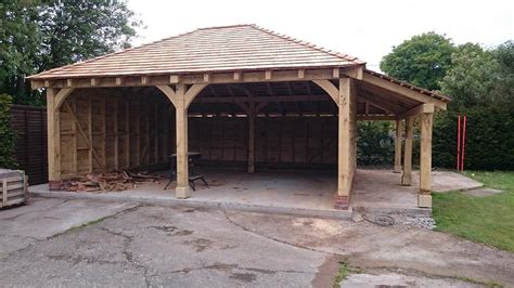 OAK FRAMED GARAGES | Oak Timber Framing