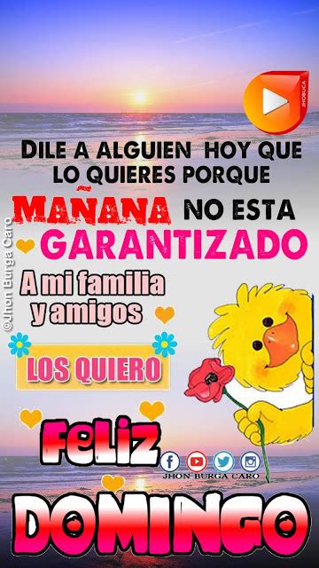 Feliz Domingo con AMOR Te mando un abrazo con mucho cariño y