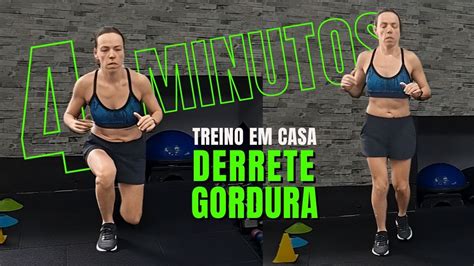 Treino De 4 Minutos Para Derreter Gordura RÁpido [marina Arantes