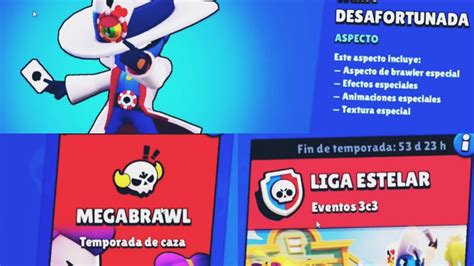 NUEVA SKIN DE TARA Y JUGANDO A MEGABRAWL Y LIGA ESTELAR Brawl Stars