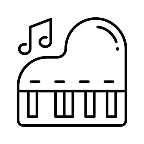 Obtener Tu Sostener En Esta Hermosamente Dise Ado Vector De Piano