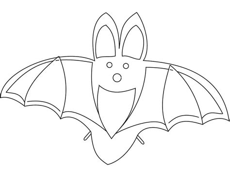 Bat Coloring Page