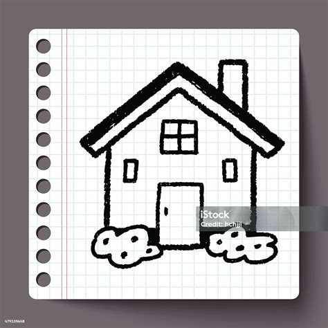 Doodle House Stock Illustration - Download Image Now - 2015, Apartment ...