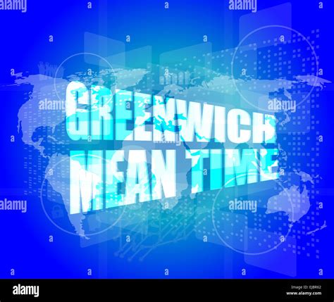 Greenwich mean time map hi-res stock photography and images - Alamy