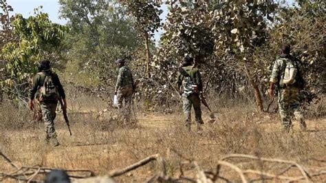 3 Crpf Jawans Killed In Naxal Attack Along Chhattisgarh Odisha Border