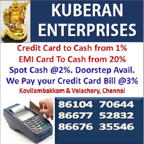 Credit Card To Cash In Padappai At Best Price In Chennai By Kuberan