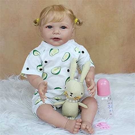 Guessbelly Realistic D Paint Skin Soft Silicone Reborn Baby Doll For