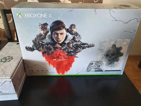 Konsola Xbox One X 4k 1tb Gears Of War Limitowana Wersja Stan Idealny