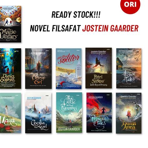 Jual Penjualan Terbanyak Buku Jostein Gaarder Dunia Sophie Dunia Maya