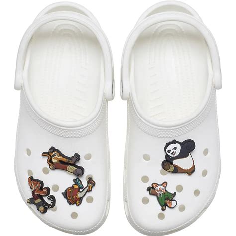 Jibbitz Crocs Unisex Kung Fu Panda Pack 5 Varios Platanitos