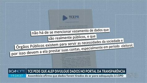 Tribunal De Contas Pede Que Alep Volte A Divulgar Dados No Portal Da