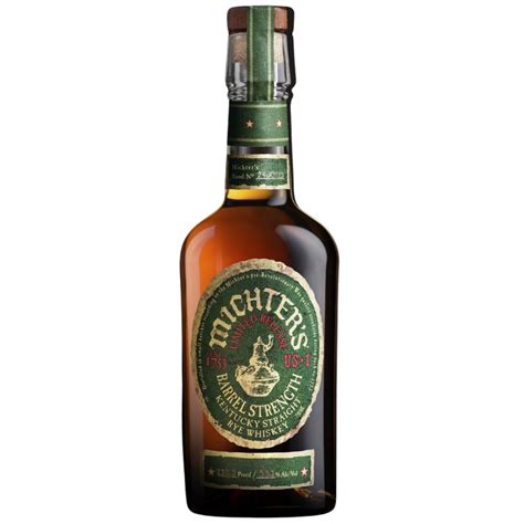 Buy Michters Barrel Strength Rye Release Online Notable Distinction