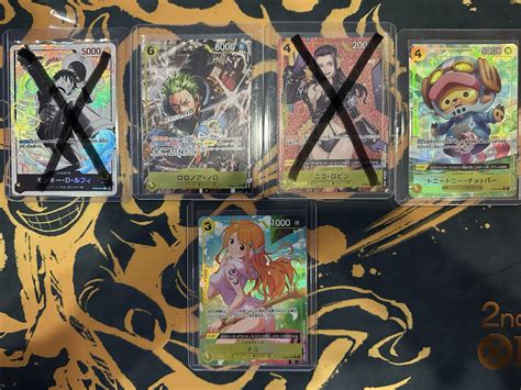 One Piece Card Game - Various Cards ST29 AA Luffy Ldr, Hobbies & Toys