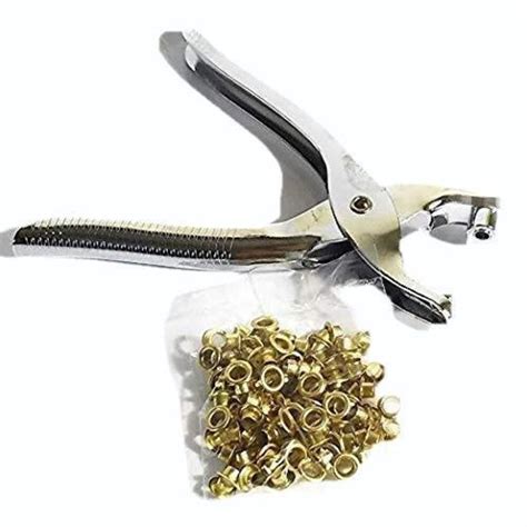 Eyelet Hole Puncher Leather Belt Hole Punch Plier Revolve Sewing